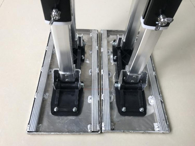 키다리 도배 사다리 삐에로 신발 높은곳 안전 작업 발부착 고공작업 공구, 1개