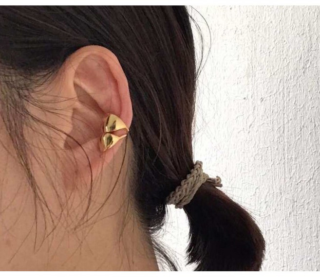 韓風簡約無耳洞耳骨夾