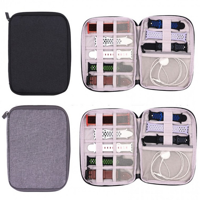 워치 스트랩 보관함 파우치 2color 시계줄 거치대 멀티