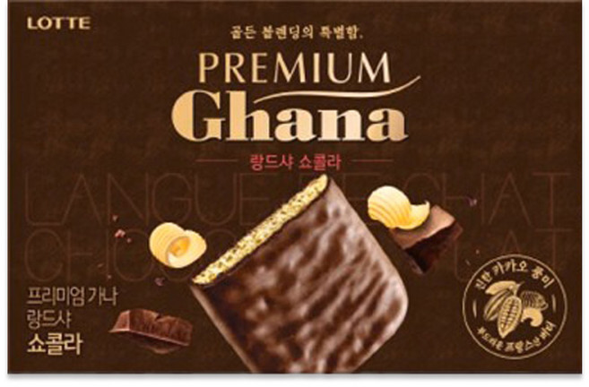 롯데 프리미엄 가나 랑드샤 쇼콜라 91g, 1개