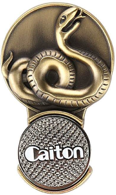 그린피플 12지신 조디악 황동 캐릭터 볼마커 12종, 뱀, 1개