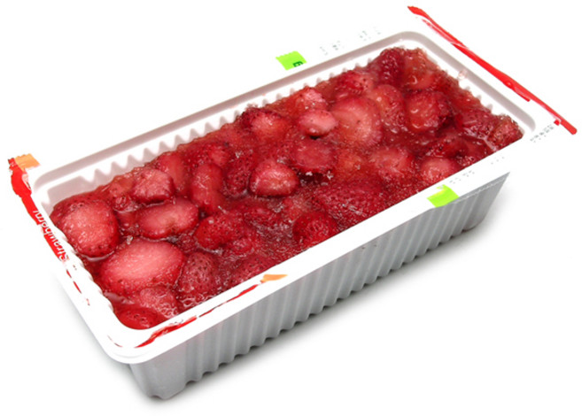 푸드올마켓_ 청솔 냉동가당딸기 1kg /냉동/ 국산딸기 85%, 1개