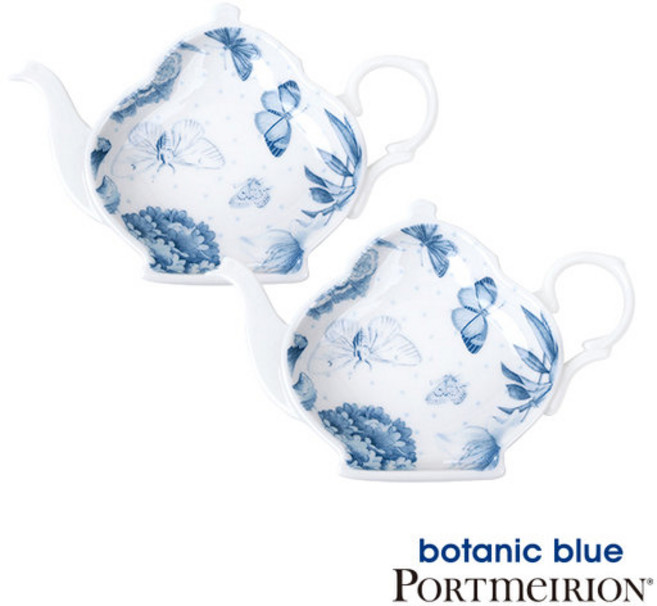 [포트메리온] 보타닉블루 티백/스푼받침 14cm 2p(BO), 1개