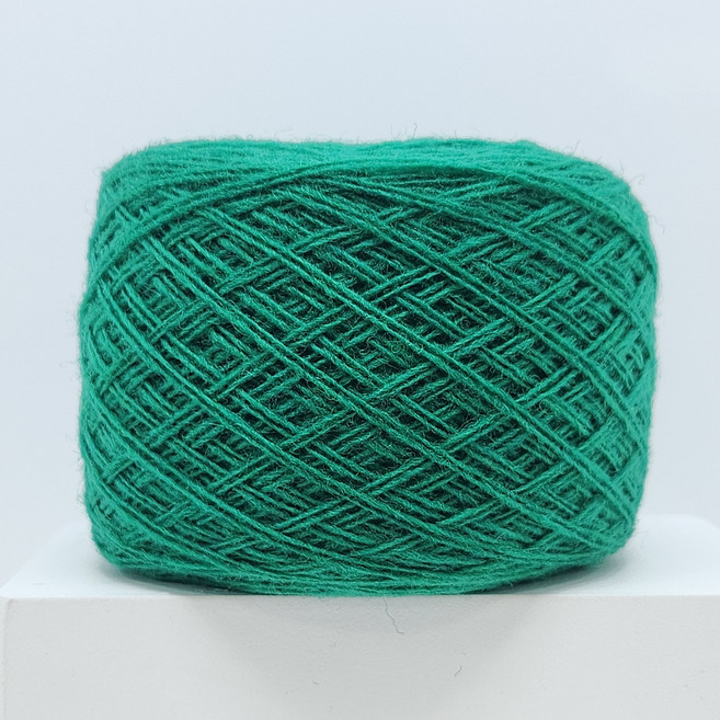 [뜨개실] 50g 램스울 3합, 28 초록, 1개