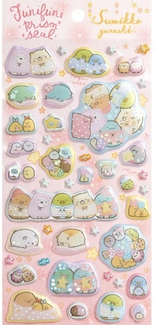 角落生物貼紙 日貨 隨意貼 手帳 包裝 文具 正版, 粉色
