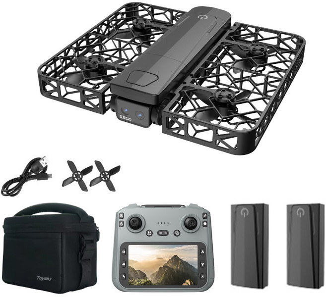 S161 MAX 쿼드콥터 셀프 액션 드론 카메라 호버링 팔로우, 1개, S161 MAX 배2