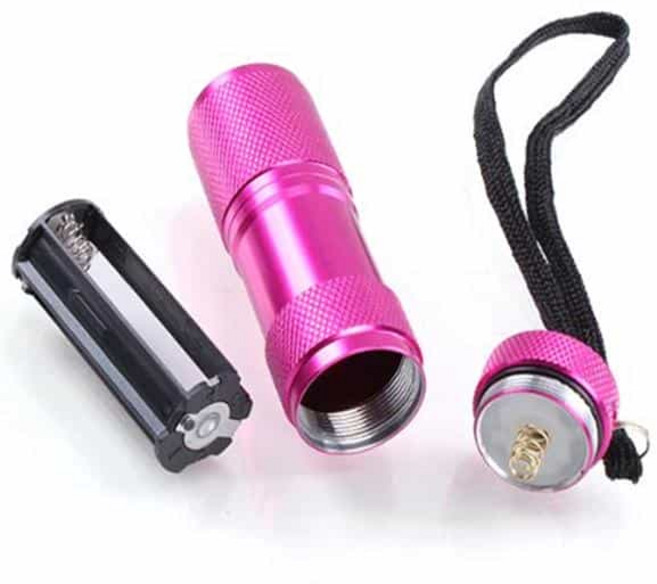 휴대용 UV LED 젤네일 램프 네일젤램프, 2-핀큐어램프-실버