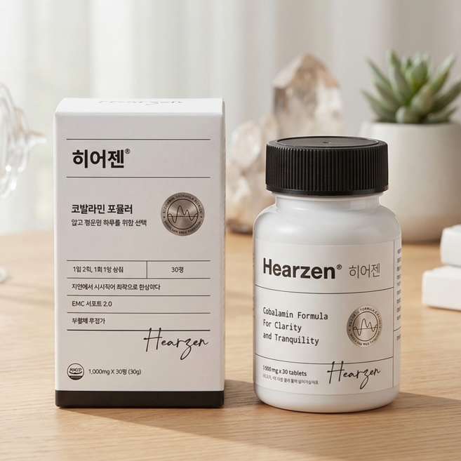 히어젠 코발라민 포뮬러 세인트존스워트 추출물 함유, 3박스, 30정