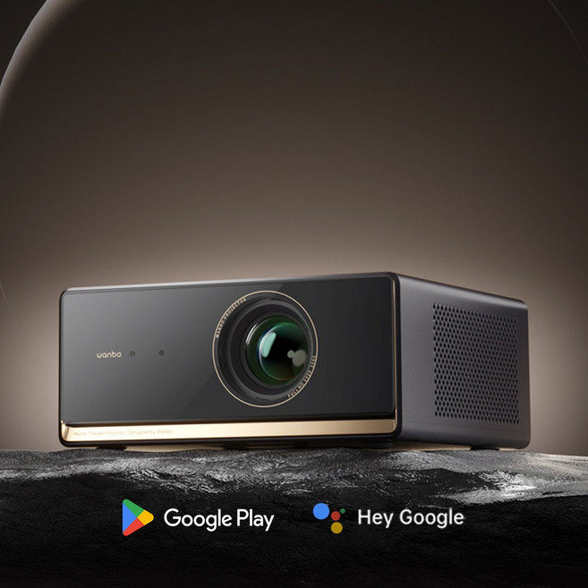 Wanbo X5 Pro 크롬캐스트내장 1100안시 빔프로젝터 와이드바인 L1 인증 한국 공식 수입 제품 A/S 100% 가능