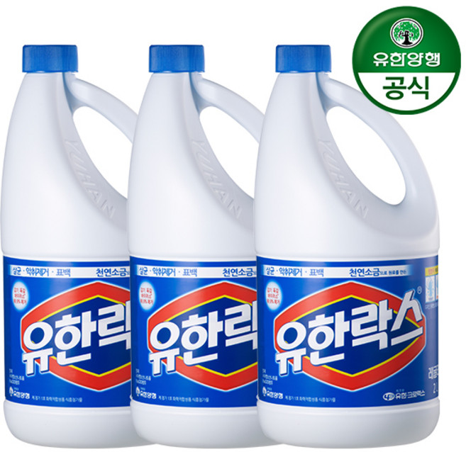 유한락스 레귤러, 2L, 3개