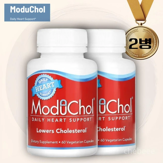 이피아이 ModuChol 60캡슐 2병 식물성 스테롤 EPI, 60정 - 쿠팡