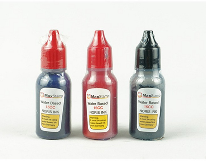 맥스 자동스탬프 전용 리필 잉크 Max, 1개, 적색