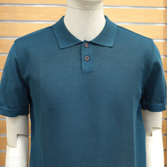 [INDIAN] 면혼방 솔리드 여름 니트 MIE BS5M2301