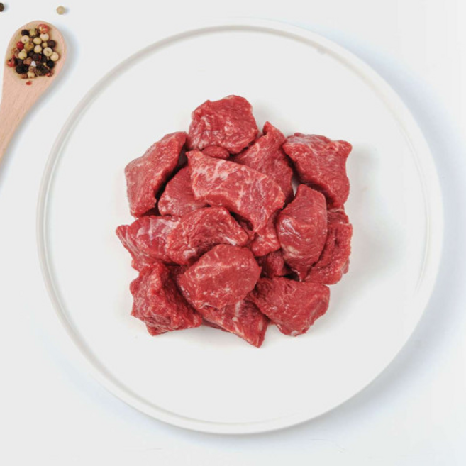 미소한우 한우 1+1++ 국거리 400g, 1개