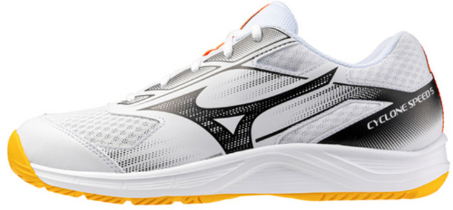 美津濃 Mizuno Cyclone Speed 5 男款寬楦排球鞋 穩定包覆 高回彈力 [V1GA258098]