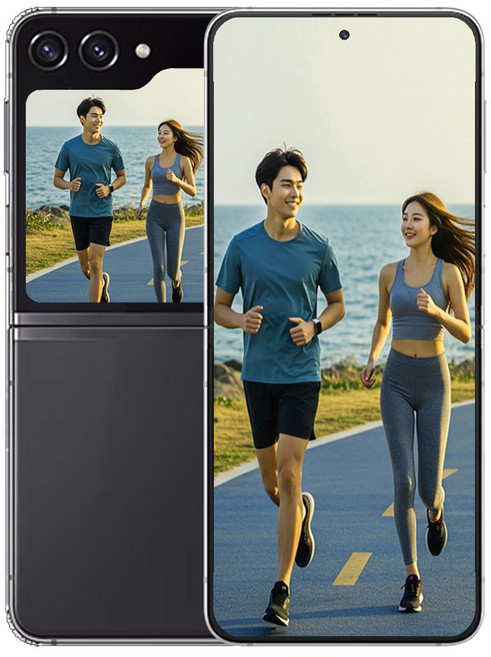 삼Sung 갤럭Z 플립 5 5G, 256GB, Graphite 새상품 미개봉