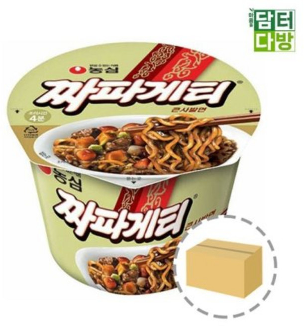 농심 짜파게티 큰사발 1BOX (16컵) 2150002