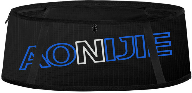 오니지 플립벨트 런닝벨트 러닝배번 마라톤용품 클레버 H1, 블랙, 1개