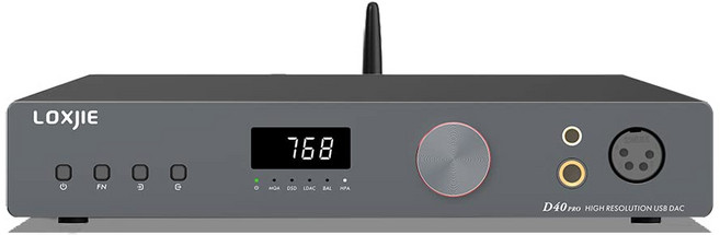 LOXJIE D40 PRO DA & 5.0 OTG USB 컨버터 헤드폰 앰프 일체형 플래그쉽 DAC[ES9039MSPRO]탑재Bluetooth