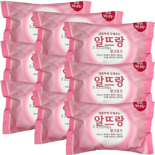 알뜨랑 비누핑크140g, 12개