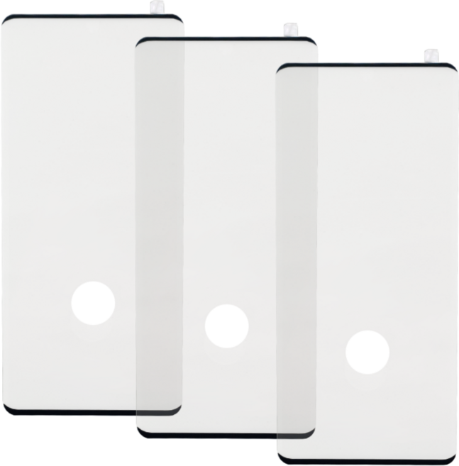 갤럭시 S22울트라 3D 풀커버 강화유리 액정보호필름 3매 SM-S908, 1개