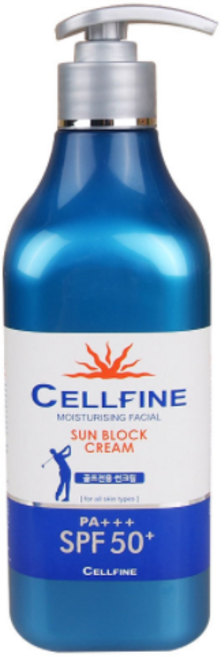 셀파인 선크림 SPF50+ PA+++, 500ml, 1개