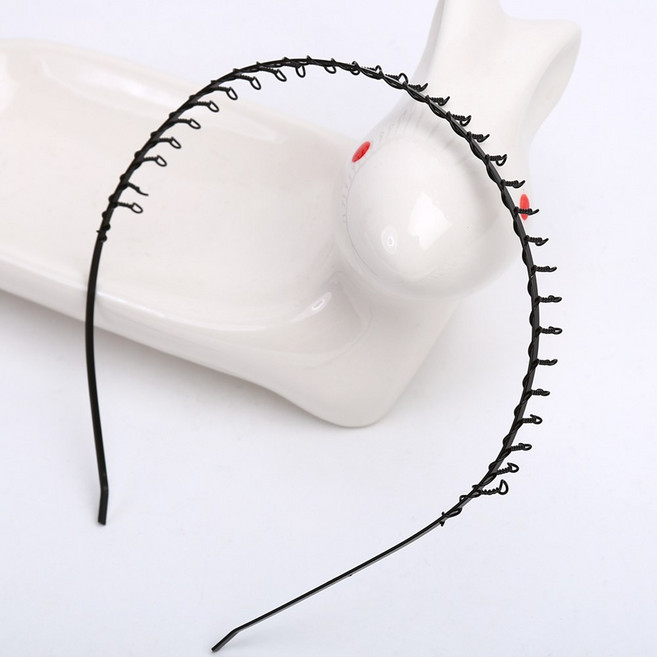 블랙투스 철사 머리띠 남여공용 헤어밴드, 1개