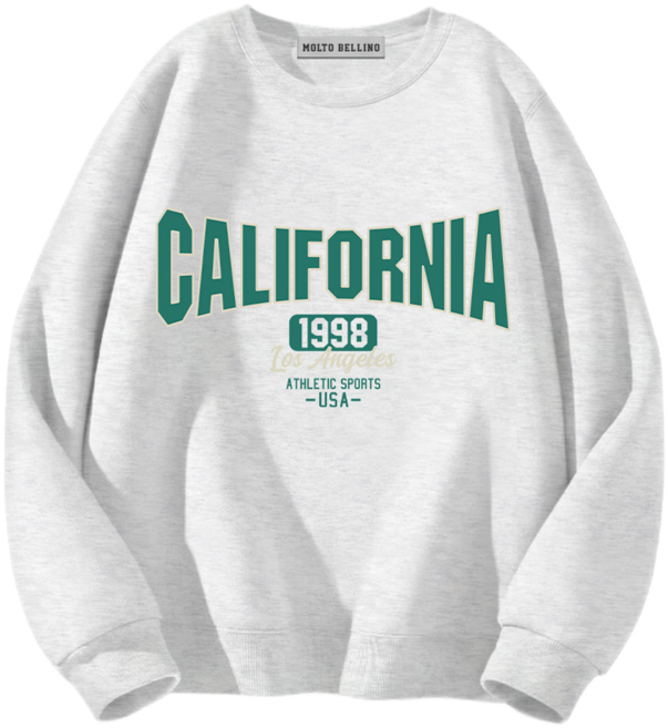 몰토벨리노 ST 캘리포니아1998 스탠다드핏 맨투맨 티셔츠