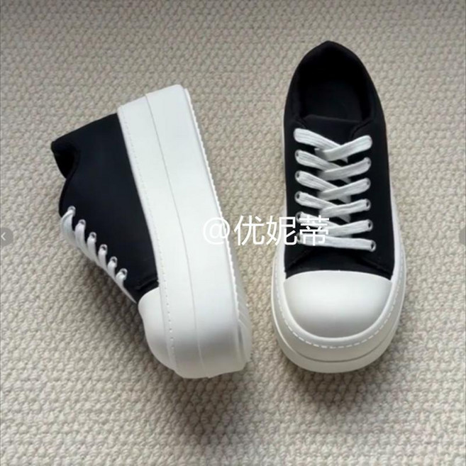 厚底增高休閒運動板鞋
