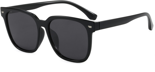 선글라스 자와선차단 편광 남녀공용 가벼운 뿔테 아시안핏