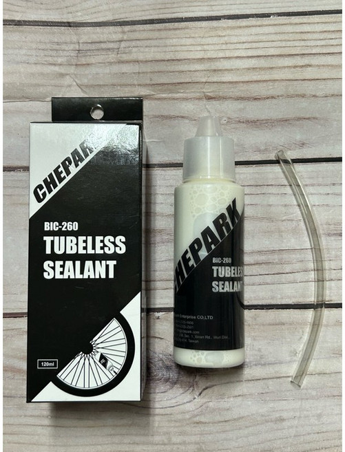 TtH火雞 CHEPARK BIC-260 微粒速效型補胎液 無內胎適用 香草奶昔 120ml, 1個