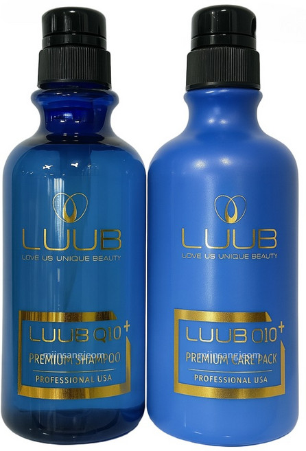 루브큐텐 플러스 미생물 샴푸 케어 팩 세트 윤기 탄력 올인원 500ml, 2개, 2.샴푸+트리트먼트 미니사이즈