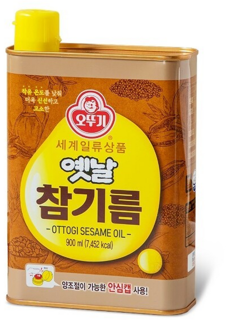 오뚜기 옛날참기름 업소용 대용량 450ml, 900ml, 1개
