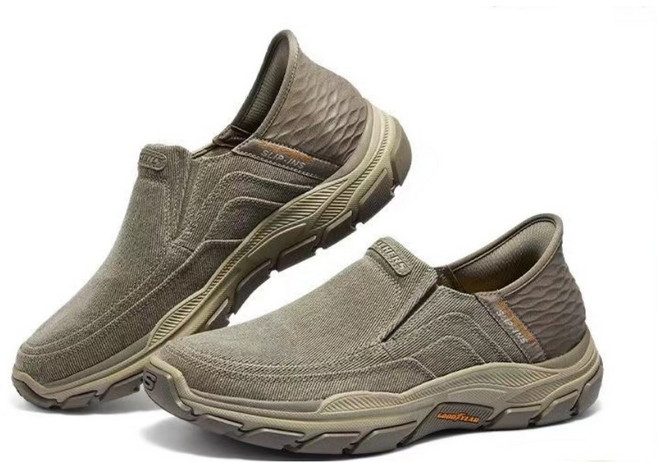 [S]스케쳐스 남성용 키높이 메모폼깔창 슬립온 캐주얼 고워크 운동화((사은품증정)