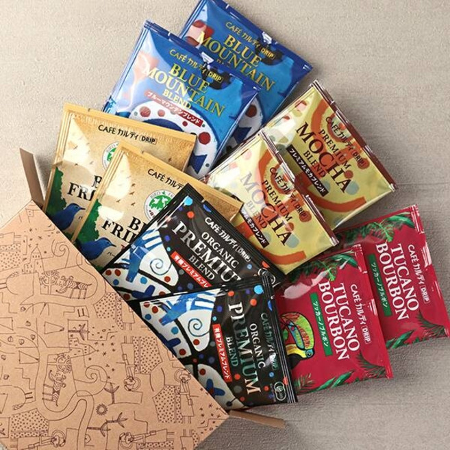 칼디커피 드립백 커피 5종 10팩 선물세트, 1세트, 10개입, 10g