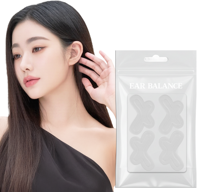 이어밸런스 누운귀 테이프 귀 교정 스티커, 28개, E타입