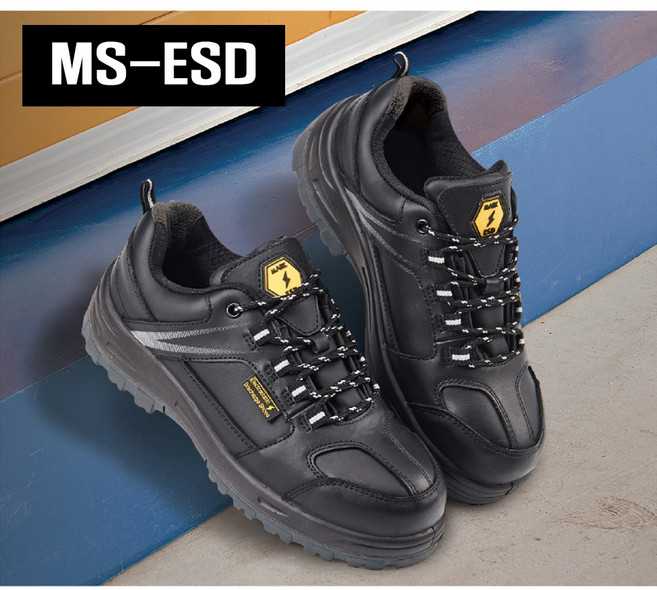 티뷰크 마크 MS-ESD 정전화 안전화 기능화 근무화 작업화 현장화