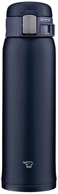 ZOJIRUSHI 象印 不鏽鋼隨行保溫杯 600ml SM-SF60-AD, 海軍藍, 1個