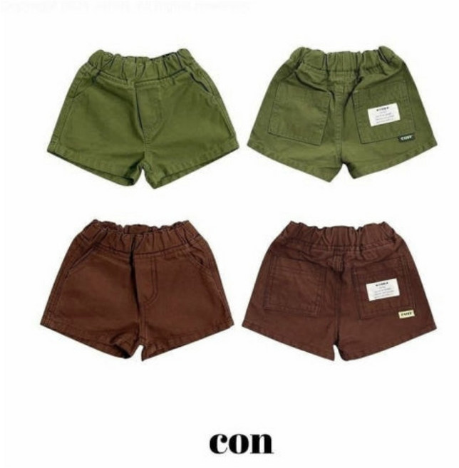 7위 - CON 콘 26가을 웜톤 반바지 아동복