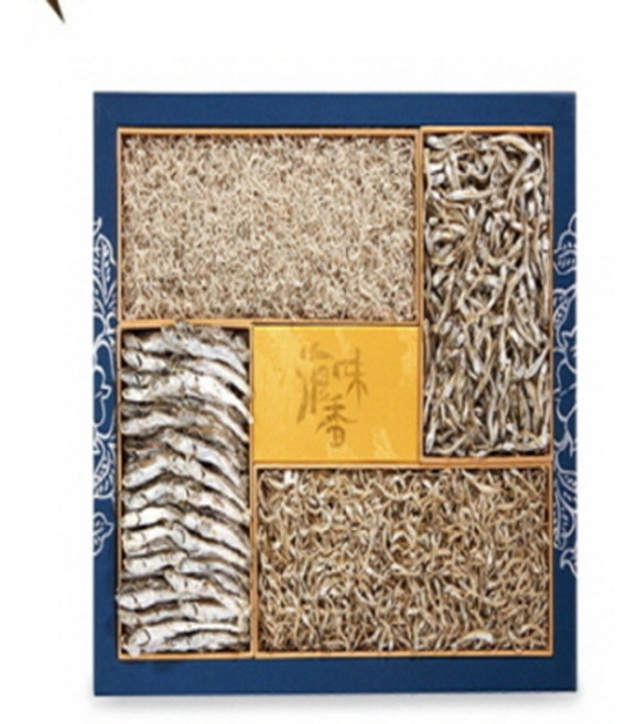 해미향 사각한지함멸치세트, 1세트