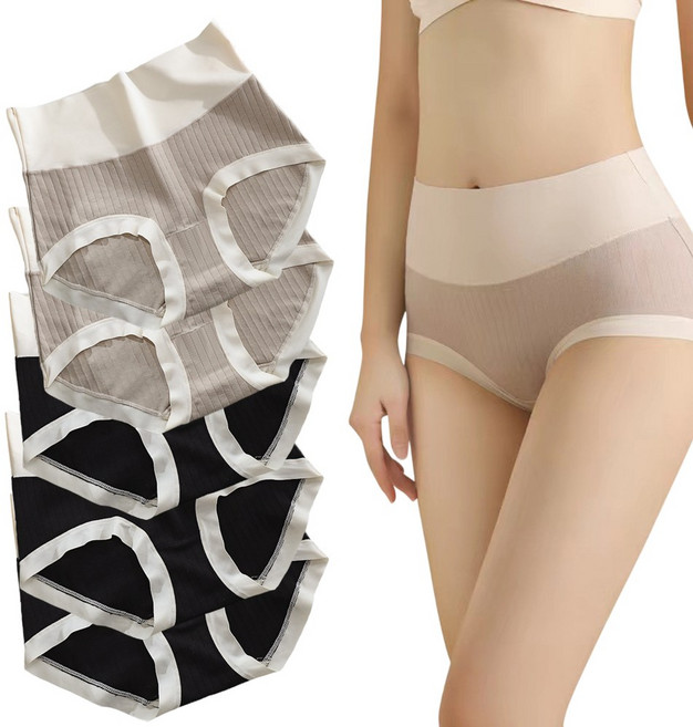 센스베이직 하이웨스트 고탄력 여성 면팬티 5종