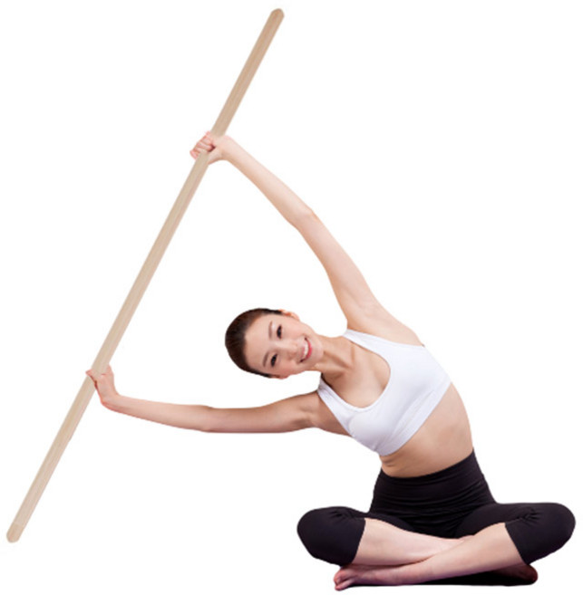 뽀마 원목 스트레칭 바, 1개, 네추럴