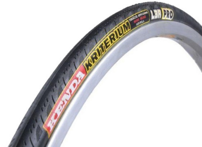 켄다 KRITERIUM L3R 700x23c PRO타이어, 블랙, 1개