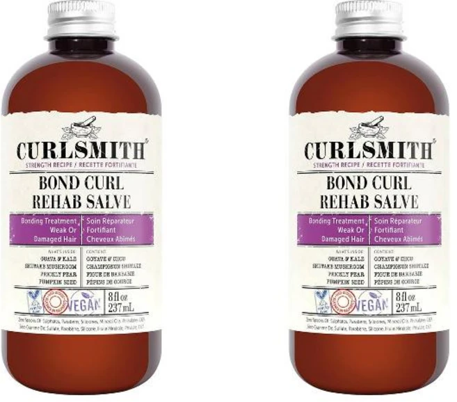 CURLSMITH 컬스미스 본드 컬 리햅 살브 8 fl oz 2팩, 237ml - 쿠팡