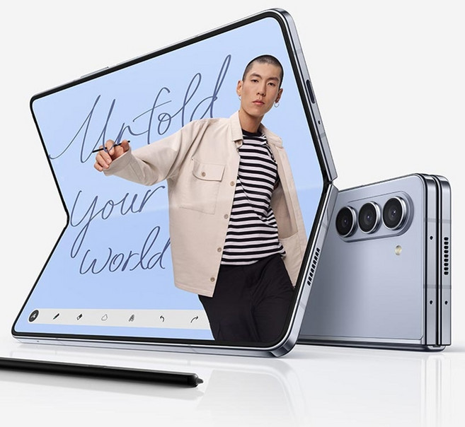 삼성전자 갤럭시 Z 폴드5 256GB SM-F946 공기계 중고폰 리퍼폰, 특S급, 블루