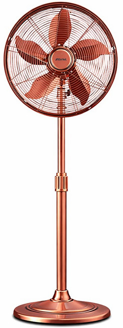 신일 메탈 스탠드형 선풍기 5엽날개 좌우회전 3단 바람세기 골드 SIF-C16RLM