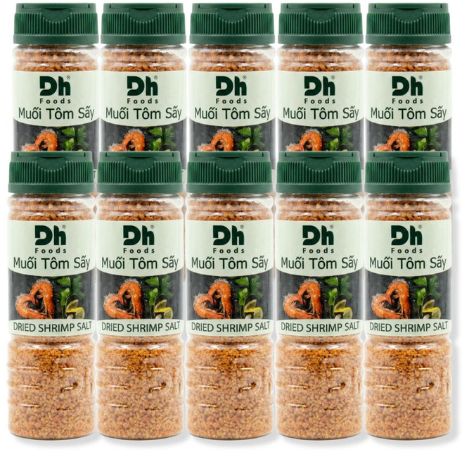 Dhfoods 떠이닌 베트남 건조 새우소금, 10개, 110g