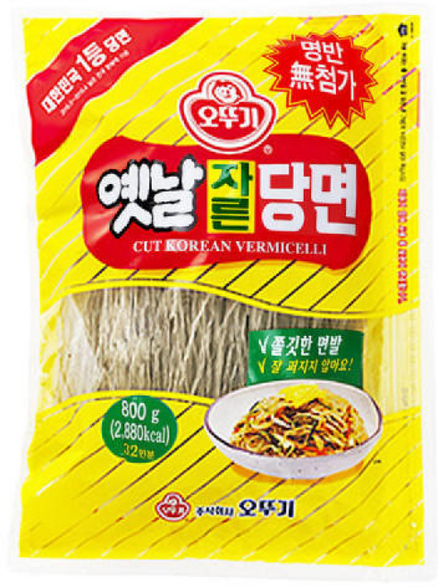 오뚜기 옛날 자른당면, 800g, 4개