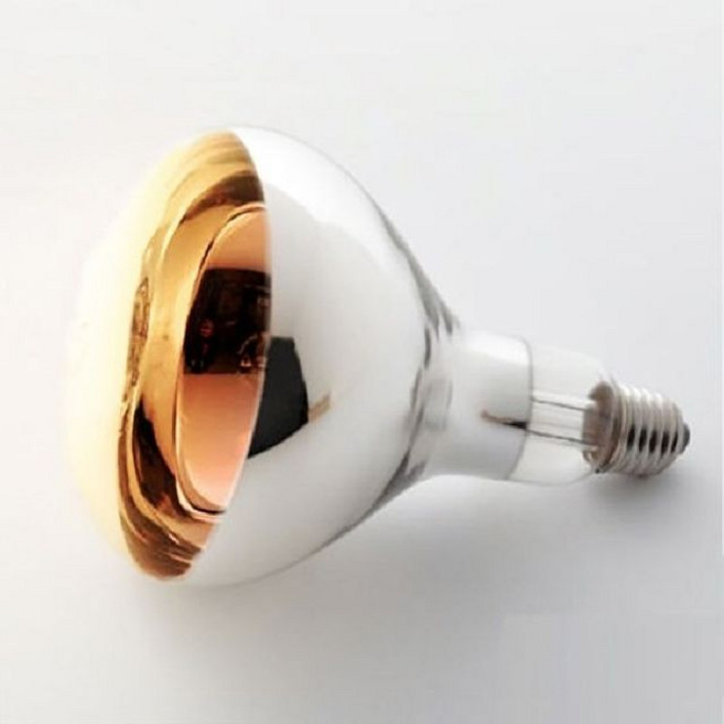 푸드램프 적외선 IR125 열전구 185W 220V E26, 색상, 1개