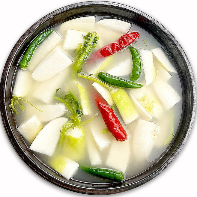 여수정아식품 전라도 동치미무우 김치 동치미, 5kg, 1개